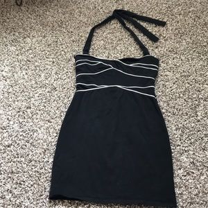 Black and white dress